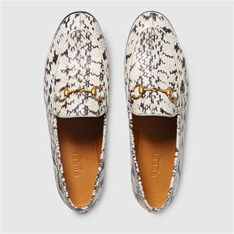 gucci loafers 2024|gucci snakeskin loafers.